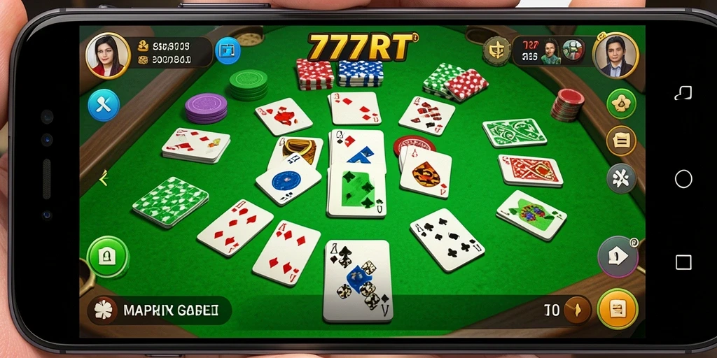 Tampilan gameplay seru Gaple di 777RT.