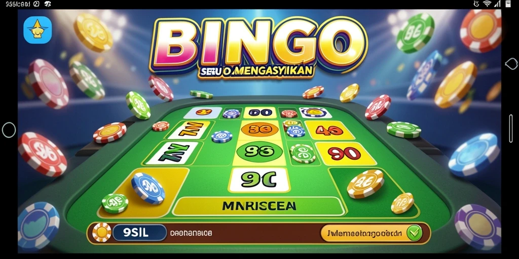 Tampilan gameplay seru dari permainan Bingo 9SL.