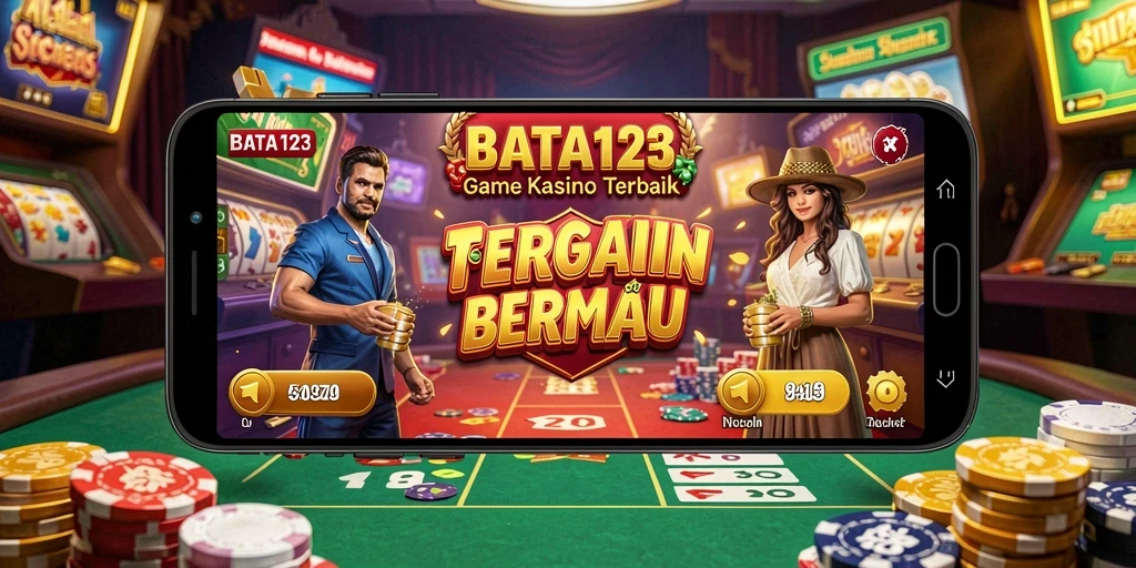 Screenshot BATA123 menampilkan gameplay seru dalam aplikasi kasino.