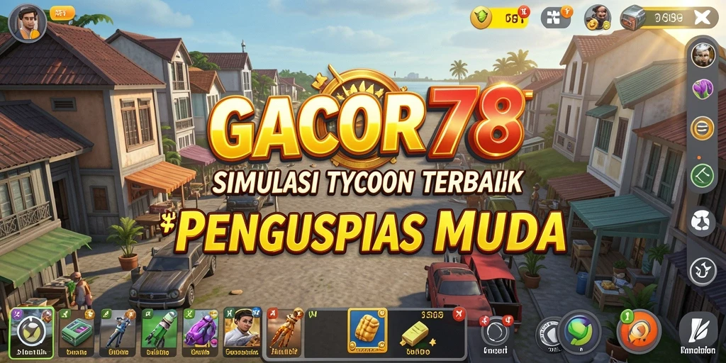 Tampilan gameplay menarik dalam GACOR78 yang menggambarkan pengalaman Tycoon.