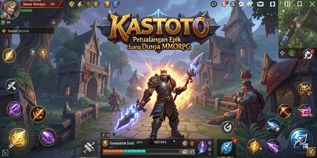 Tampilan gameplay KASTOTO yang seru dan menarik.