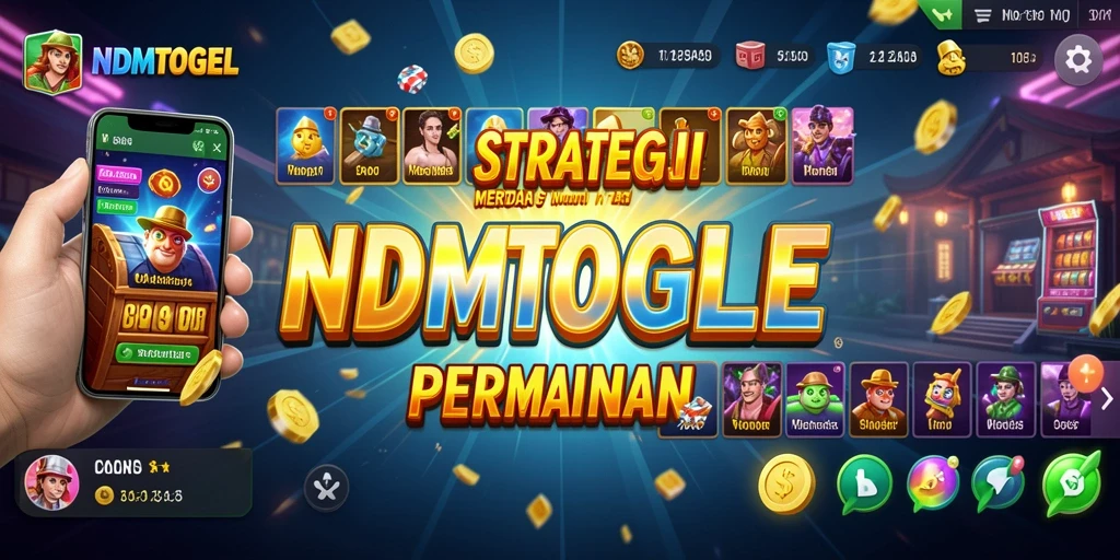 Tampilan screenshot gameplay NDMTOGEL yang mendebarkan dan strategis.