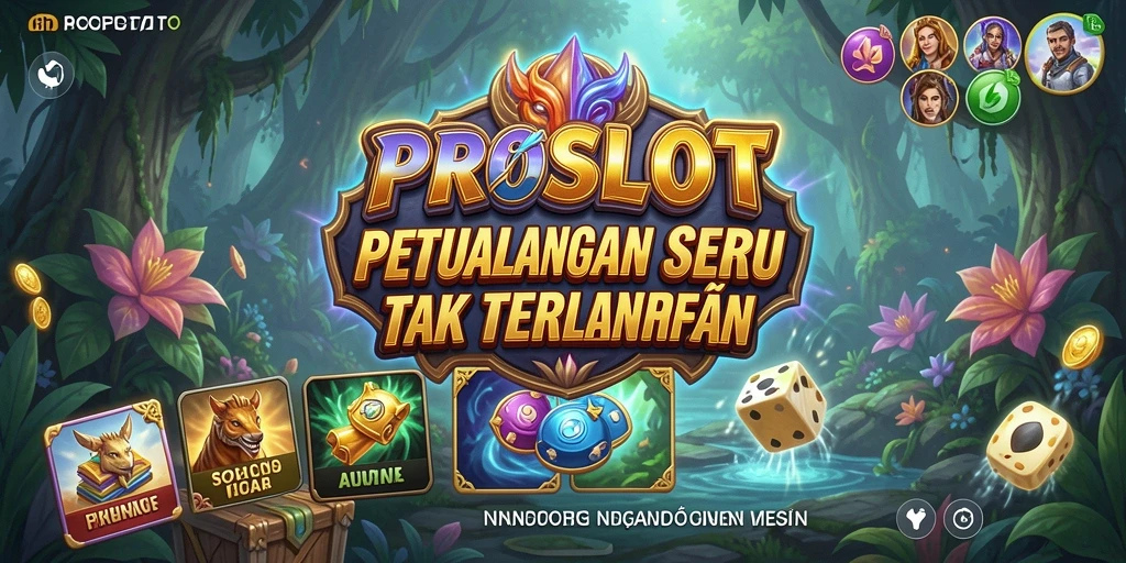 Gameplay PROSLOT yang menegangkan dan penuh petualangan.