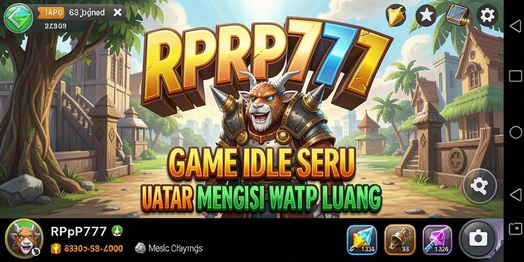Tangkapan layar gameplay RPRP777 yang menunjukkan karakter dalam aksi.