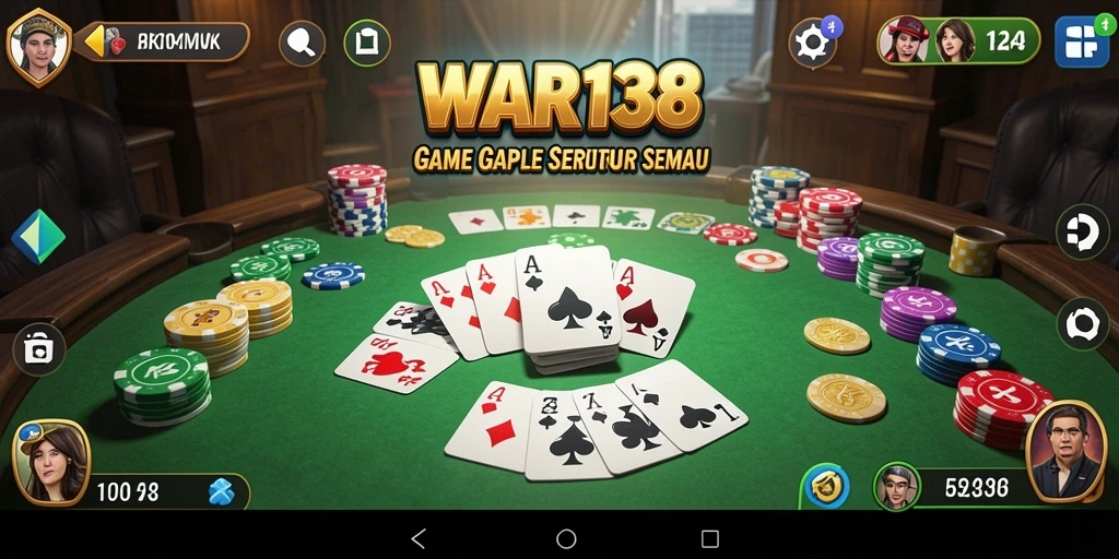 Tampilan gameplay seru di WAR138, penuh strategi dan interaksi.